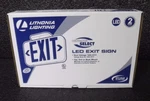Acuity Lithonia 2 Face Led Exit Sign 13M595 (m). Fixed Price $35.00.