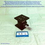 Melles Griot 65X65MM.(2.5U), Mini Z-stage Travel 10 SN:9787, Fedexdhl. Fixed Price $199.63.
