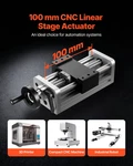 Vevor Linear Stage Actuator 100 Mm Stroke Ball Screw Guide Rail. Fixed Price $185.99.
