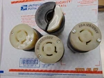 (1) Hubbell HBL231A 20A 125/250V Twist Locking Receptacle. Fixed Price $15.00.