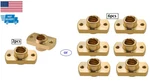 T8X8MM Lead Screw Brass Flange Nut Pitch 2MM For Cnc 3D Printer.. Fixed Price $9.00.