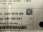 Heidenhain Ls 187C 540 M Linear Scale Vpp 526974-05 New Box. Fixed Price $1918.00.