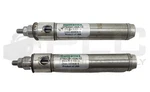 Lot Of Numatics 0750D01-02A-10 Pneumatic Cylinder, 3/4" Bore 2" Stroke. Fixed Price $95.00.