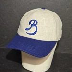 American Needle Archive Legend Brooklyn Tip-tops Hat Cap Circa 1914 Ivory/royal. Fixed Price $32.00.