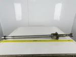 Thk KX22487 50MM Ball Screw 10MM Lead T/i Nut 812 Travel 48" Oal. Fixed Price $216.48.