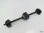 Thk BNK1510+370L BK12+BF12 Ground Ball Screw W/ Nut Bracket Cnc BSC-I-570=1C41. Fixed Price $119.98.