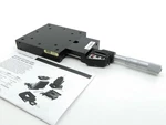 Parker 4412-DM Linear Positioning Stage W/ Starrett Micrometer. Fixed Price $420.00.