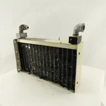 Okuma LFS15-1SP 240V Dual Fan Aftercooler Heat Exchanger 17" 10" 3-1/2". Fixed Price $66.35.