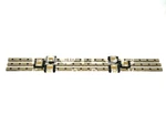 (lot Of 3) Nsk JU120505TRK2-01PN1 Linear Guide Rail + LU12-1 Blocks W/ Warranty. Fixed Price $150.00.