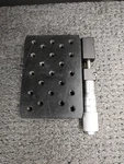 Thorlabs XR25/M Linear Translation Stage With Mitutoyo Side Mounted Micrometer. Fixed Price $219.81.