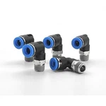 One Touch Swivel Elbow Push Connect Fitting, 1/4 Tube OD-1/8 Npt, Lot Of 5. Fixed Price $7.96.