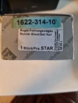 Bosch Rexroth (star) 1622-314-10 Runner Block / Ball Rail New. Fixed Price $90.00.