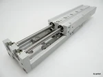 Smc Used MXS16-100 Precise Air Slide Table Cylinder CYL-TAB-26. Fixed Price $49.98.