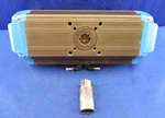 Pneumatic Swivel Drive Valbia Ser. 09AL Actuator. Fixed Price $478.03.