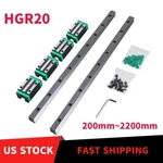 2PCS HGR20 Linear Guide Rail 2200MM +4PCS HGH20CA Slide Blocks For Cnc Diy. Fixed Price $85.00.