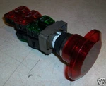 Allen Bradley 800E Mushroom Head Push Button. Fixed Price $25.00.