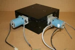 Linear Stage Positioner X-y 10X10" 8" Travel New England Affiliated Tech Neat. Fixed Price $750.00.