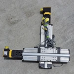 Parker Automation Linear Positioning System 404150XRMP W/ Servo Motors BE230DJ. Fixed Price $3199.99.