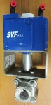 Svf CF8M Air Actuated Valve W/ H 15 Actuator. Fixed Price $125.00.