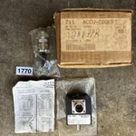 New Accu-coder No Box 711-S Incremental Shaft Encoder, 711* 5-28 Vdc 6 Pins. Fixed Price $124.99.