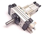 Smc MRQES32-10NA-XN Rotary + Linear Pneumatic Cylinder. Fixed Price $333.44.