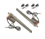 Set Of 2X 22" Linear Actuators With Brackets Stroke 12VOLT Dc 200 Pound Max Lift. Fixed Price $118.90.