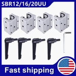 4PCS SBR12UU SBR16UU SBR20UU Locking Slide Block & Adjustable Handle Wrench. Fixed Price $29.00.