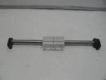 Ina Kgnz 12 Pp Two Linear Pillow Block Bearings On Rod 18 Overall. Fixed Price $74.99.