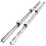 Vevor 2PCS 800MM Linear Guide Rail Slide 4 SBR20UU Bearing Block. Fixed Price $44.90.