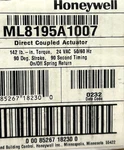 Brand New Honeywell Direct Coupled Damper Actuator 24 Vac 90 Stroke ML8195A1007. Fixed Price $130.00.