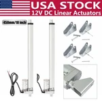2 Dual Linear Actuator 18" 1000N Stroke Dcmotor System W/ Brackets For Auto Lift. Fixed Price $84.99.