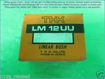 Thk LM12UU, Pcs Of Bush Bearing Linear As Photo, New Box.. Fixed Price $62.36.