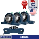 UCP209-28 Pillow Block Bearing 1-3/4" Bore Bolt Solid Base (4PCS). Fixed Price $66.45.