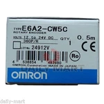 Omron Rotary Encoder E6A2-CW5C 360P/R E6A2CW5C Original New Box Nib Free Ship. Fixed Price $78.85.