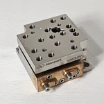 Newport 9063-PY Precision Two-axis Tilt Platform Stage 65X65MM 2 Rotation. Fixed Price $301.99.