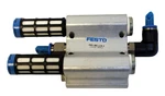 Festo PRS-ME-1/8-2 Manifold Block With Filters. Fixed Price $45.00.