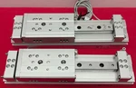 Smc MXW16-100B 2C1-83A Long Stroke Double Acting Air Linear Slide Lot Qty. Fixed Price $279.00.