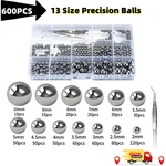 Metric Precision Steel Bearing Balls Assorted Stainless Loose Kit. Fixed Price $16.89.