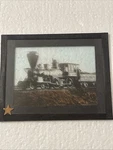 Vintage Projector Glass Slide Central Pacific Rr Gov Stanford Locomotive Photo. Fixed Price $35.00.