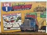 Tyco Electric Trucking US1 Interstate Delivery Set 3206 New Sealed Box. Fixed Price $595.00.