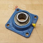 Skf YAT-208-108 4-BOLT Flange Bearing, 1-1/2" Bore Used. Fixed Price $12.63.