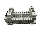 Smc VV5Q11-C01-07-DAL01096 Station Pnuematic Manifold Valve Body Base. P5. Fixed Price $175.99.