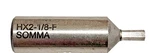 Somma HX2, 1/8"-F Hex Rotary Broach Punch Fits 1/2" Shank Holder. Fixed Price $29.99.