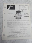 Chelsea Dana Service/repair Parts List Catalog Manual A22 Series Model 1966 Pto. Fixed Price $22.95.