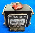 Gemini Pneumatic Actuator M/n: A512D 125 Psi Max 4 Way Valve. Fixed Price $75.00.