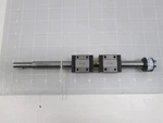 Lot Of 2 Iko LSB13 Bearings W/ 10" Cnc Linear Slide Rails. Fixed Price $44.99.