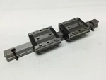 Star 1604-112-113-114-10 Linear Ball Bearing Block Slides On 215MM Guide Rail. Fixed Price $70.00.