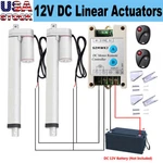 Heavy Duty Dual 1500N Linear Actuator +remote Control 12V Dc Electric Motor Cl. Fixed Price $17.99.