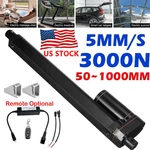 Dc 12V Electric Linear Actuator Cylinder Lift 3000N 675LBS Stroke 2" 40" Fast. Fixed Price $73.99.