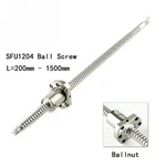 Machined SFU1204 450 550 600 650MM Rolled Single Nut. Fixed Price $59.38.